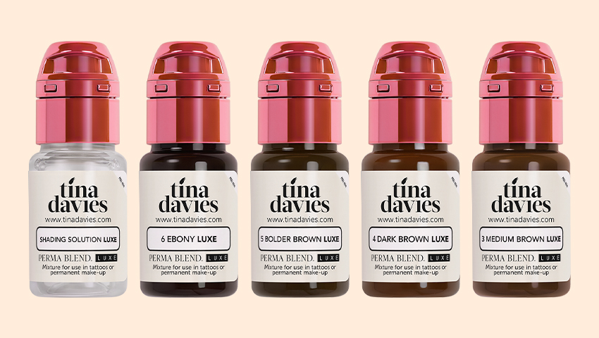 Tina Davies I Love Ink Eyebrow Set