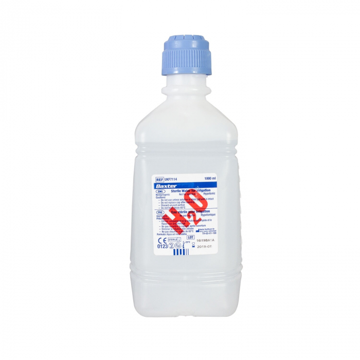 Baxter Sterile Water 1L