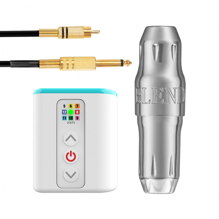 Perma Pen, Microbeau  Airbolt Mini and Killer Beauty RCA Cable Bundle