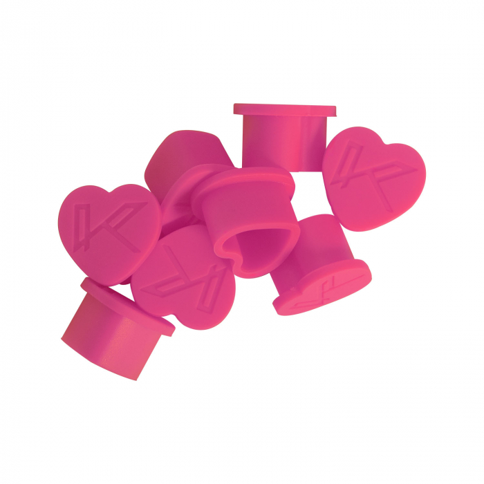 Killer Beauty Heart Shaped Silicone Ink Cups