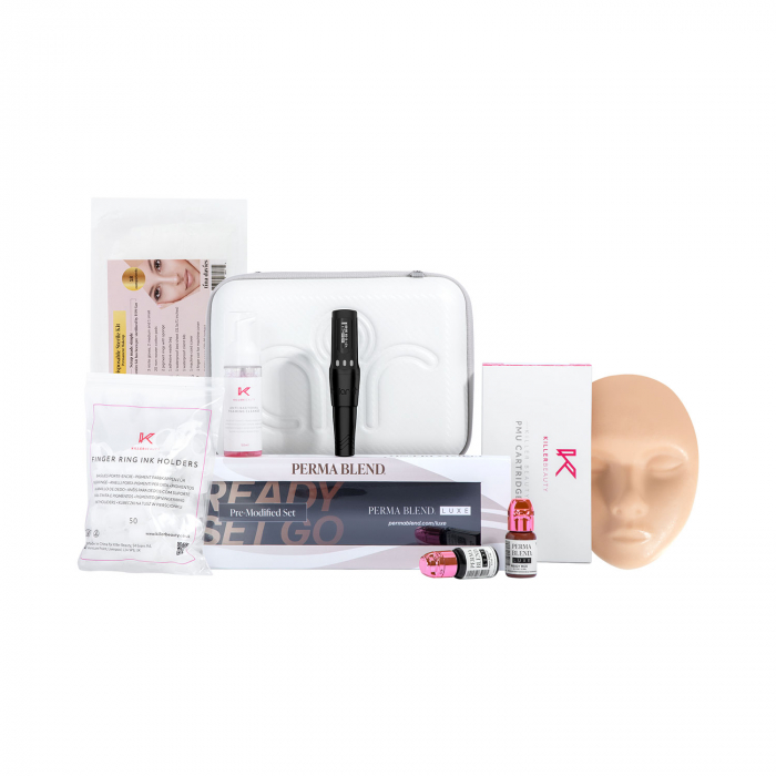 Killer Beauty Training Starter Kit - Wireless Machine Advanced 2.1mm Stroke - Stealth