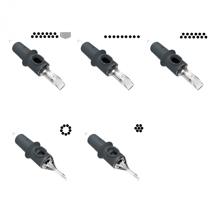 Box of 10 Killer Ink Precision Needle Cartridges - All Configurations