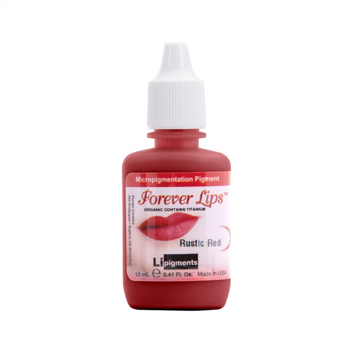 Li Pigments Forever Lips - Rustic Red 12ml