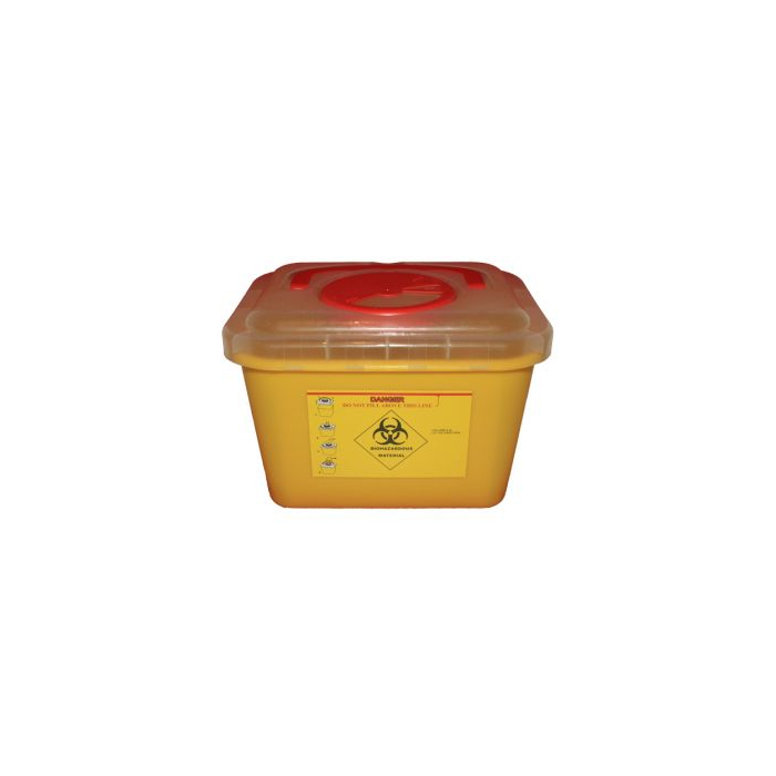 Tattoo Sharps Bin 5L Capacity