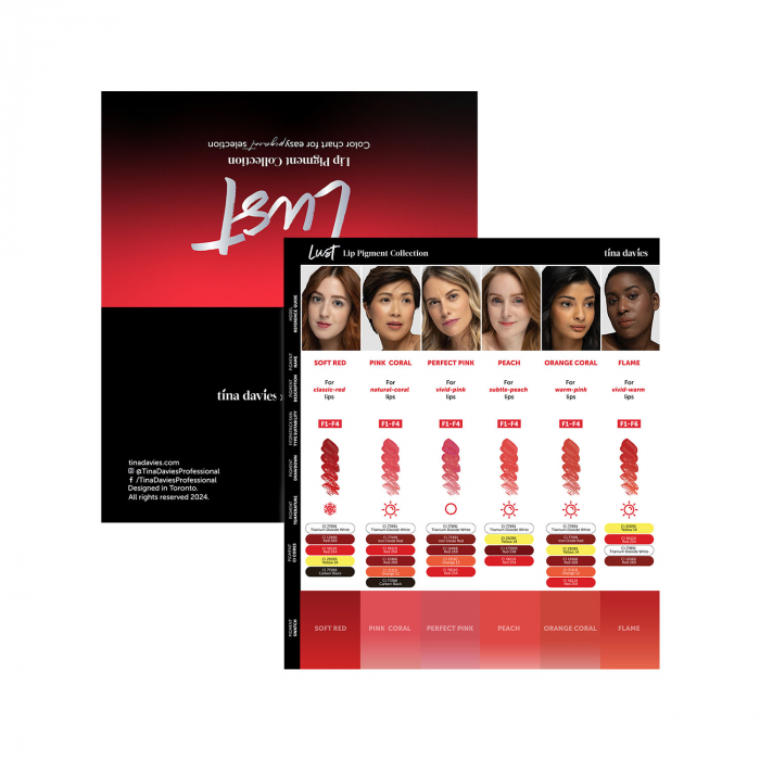 Perma Blend - Tina Davies Lust Set - Complete Set of 6x 15ml