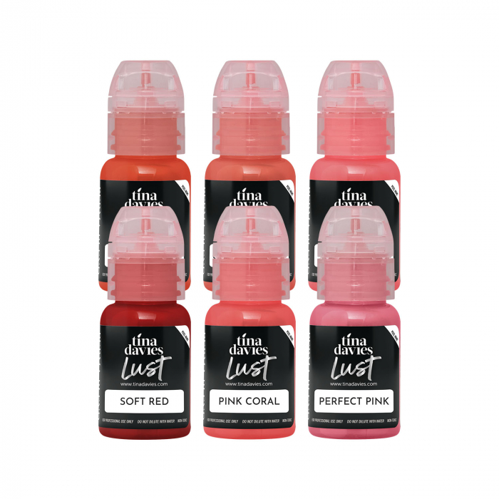 Perma Blend - Tina Davies Lust Set - Complete Set of 6x 15ml