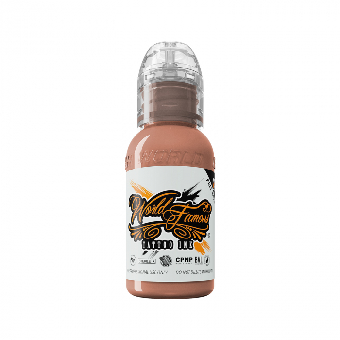 World Famous Ink Pink Ribbon Bright Peach 30ml (1oz)