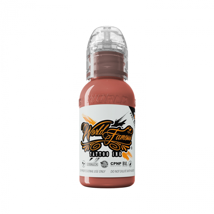 World Famous Ink Pink Ribbon Warm Peach 30ml (1oz)