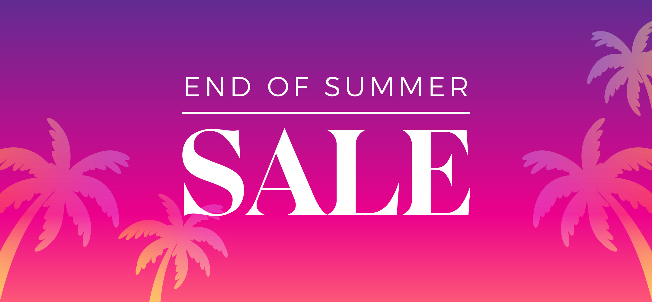 End of Summer Sale